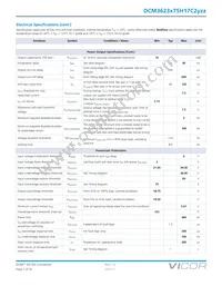 DCM3623T75H17C2M00 Datasheet Page 7