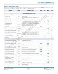 DCM3623T75X1380T00 Datasheet Page 7
