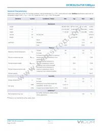 DCM3623T75X1380T00 Datasheet Page 15