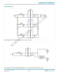 DCM3623T75X2680T00 Datasheet Page 2