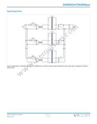 DCM3623T75X2680T00 Datasheet Page 3