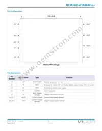 DCM3623T75X2680T00 Datasheet Page 4