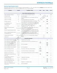 DCM3623T75X2680T00 Datasheet Page 7