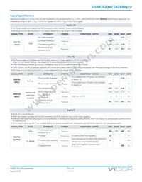 DCM3623T75X2680T00 Datasheet Page 8