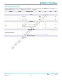 DCM3623T75X3180T00 Datasheet Page 16