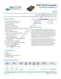 DCM3623TA5N0480M00 Datasheet Cover