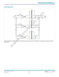 DCM3623TA5N0480M00 Datasheet Page 3