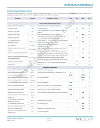 DCM3623TA5N0480M00 Datasheet Page 7