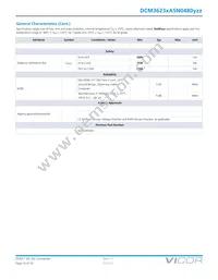 DCM3623TA5N0480M00 Datasheet Page 16