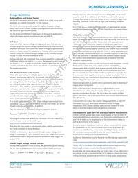 DCM3623TA5N0480M70 Datasheet Page 17