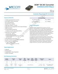 DCM3623TA5N17B4M00 Datasheet Cover