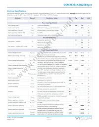 DCM3623TA5N26B4M00 Datasheet Page 6