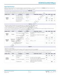 DCM3623TA5N31B4M00 Datasheet Page 8