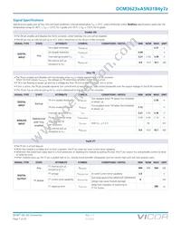 DCM3623TA5N31B4M70 Datasheet Page 7