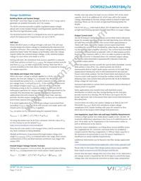 DCM3623TA5N31B4M70 Datasheet Page 17