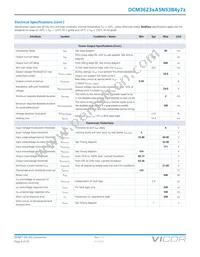 DCM3623TA5N53B4T70 Datasheet Page 6