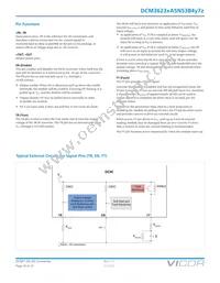 DCM3623TA5N53B4T70 Datasheet Page 16