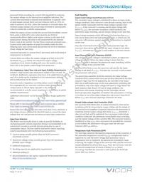 DCM3714BD2H31E0C05 Datasheet Page 17