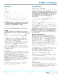 DCM3714VD2H26F0T01 Datasheet Page 16