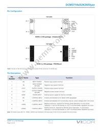 DCM3714VD2K26E0M01 Datasheet Page 3