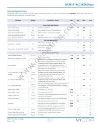 DCM3714VD2K26E0M01 Datasheet Page 5