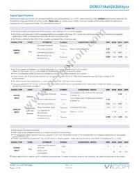 DCM3714VD2K26E0M01 Datasheet Page 7