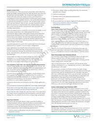 DCM4623TD2H15E0M00 Datasheet Page 19