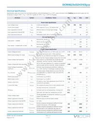 DCM4623TD2H31E0M00 Datasheet Page 6