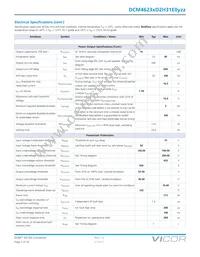 DCM4623TD2H31E0M00 Datasheet Page 7