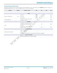 DCM4623TD2K26E0M00 Datasheet Page 16