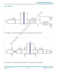 DCM4623TD2K26E0M70 Datasheet Page 2