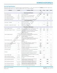 DCM4623TD2K26E0M70 Datasheet Page 5