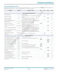 DCM4623TD2K26E0M70 Datasheet Page 6