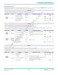 DCM4623TD2K26E0M70 Datasheet Page 7