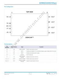 DCM4623TD2K31E0M00 Datasheet Page 4