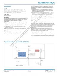 DCM4623TD2N17C8M70 Datasheet Page 16