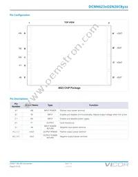 DCM4623TD2N26C8M00 Datasheet Page 4