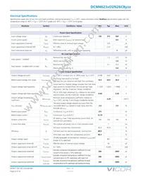 DCM4623TD2N26C8M00 Datasheet Page 6