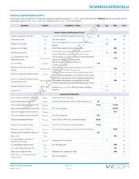 DCM4623TD2N26C8M00 Datasheet Page 7