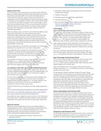 DCM4623TD2N26C8M00 Datasheet Page 19