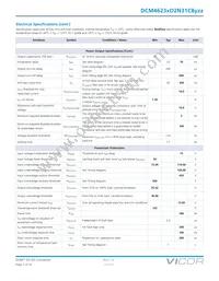 DCM4623TD2N31C8M00 Datasheet Page 7