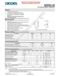 DCP51-16-13 Datasheet Cover