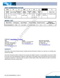 DCS12S0A0S06NFA Datasheet Page 20