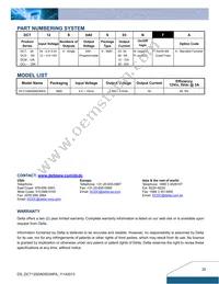 DCT12S0A0S03PFA Datasheet Page 20