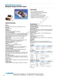 DCX-354-1205FG Datasheet Cover