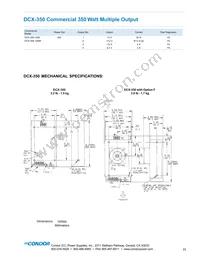 DCX-354-1205FG Datasheet Page 2