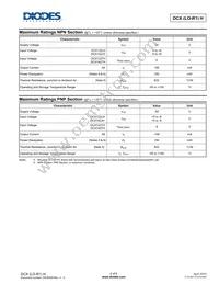 DCX142TH-7 Datasheet Page 2