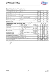 DD1000S33HE3BPSA1 Datasheet Page 2