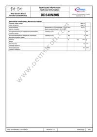 DD340N20SHPSA1 Datasheet Page 3