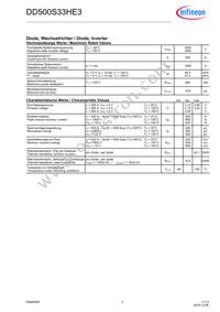 DD500S33HE3BPSA1 Datasheet Page 2